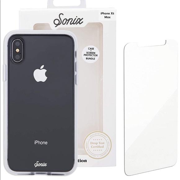 NWT Sonix iPhone Case & Glass Cover Special Edition Clear - XS Max - Picture 1 of 5